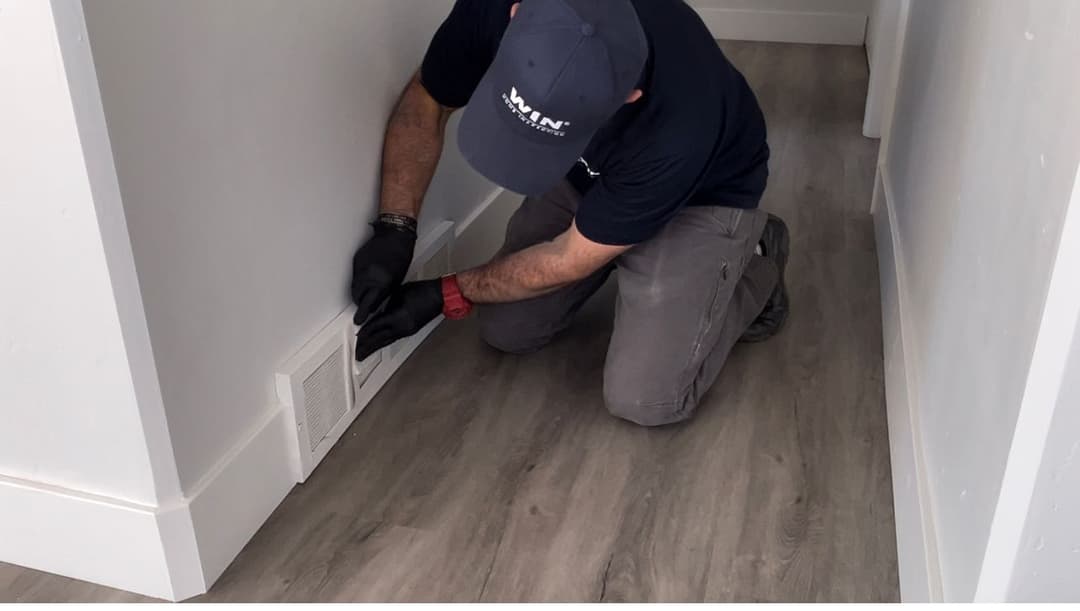 WIN Home Inspector performing Meth Test in a home