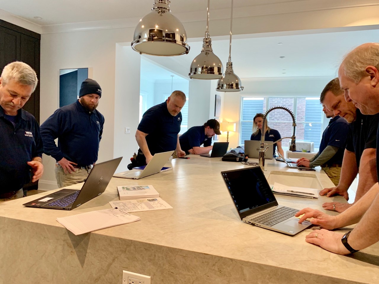 WIN Home Inspector Training Session