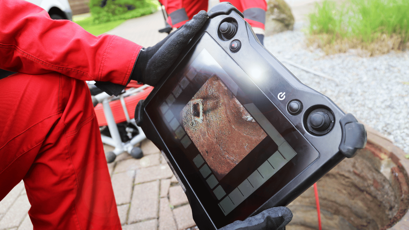 Sewer inspection using camera