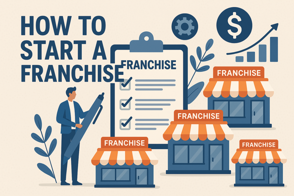 how to start a franchise banner