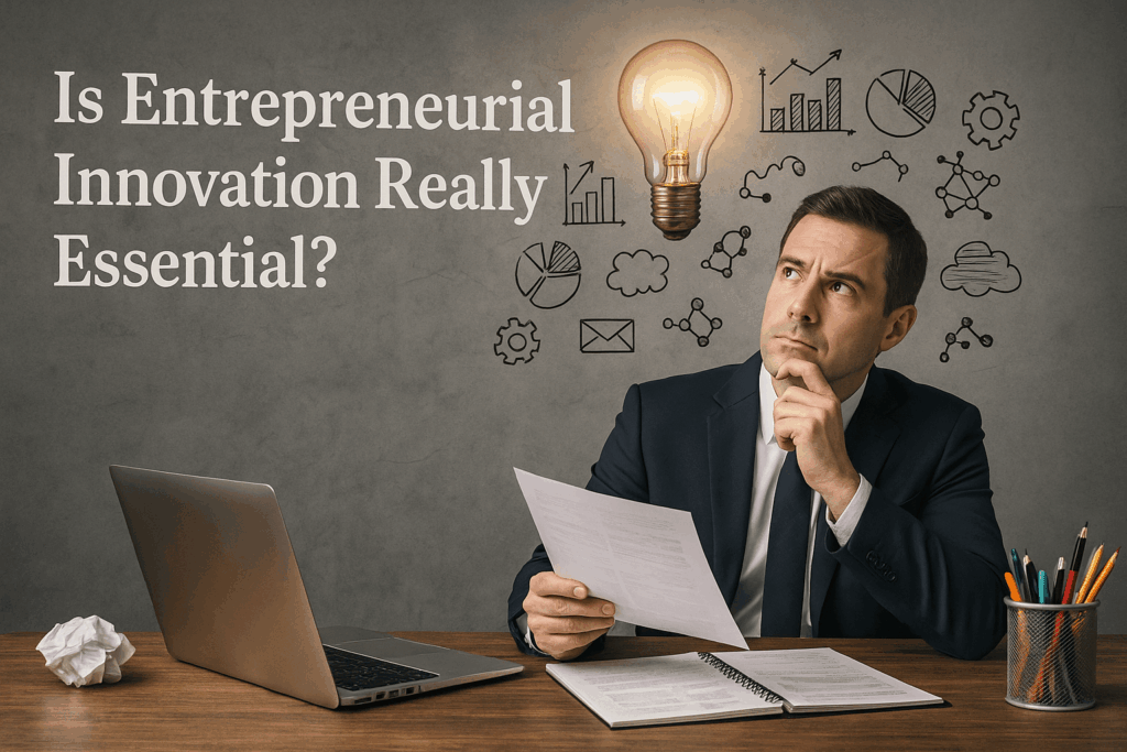 Is Entrepreneurial Innovation Really Essential