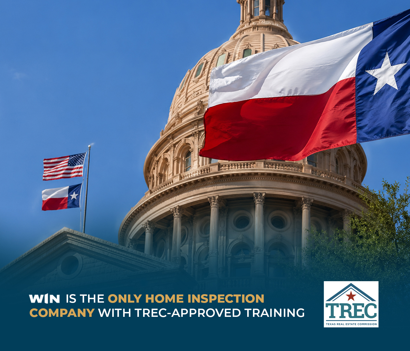 Home inspector at work in Texas